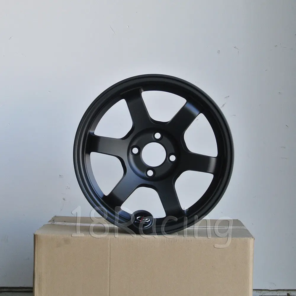 Rota Wheels Grid 1570 4X100 38 67.1 Flat Black 1