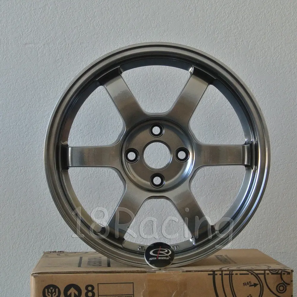 Rota Wheels Grid 1670 4X108 42 63.35 Hyperblack 1