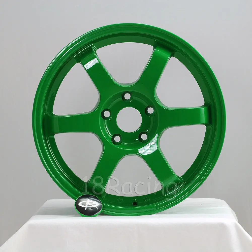 Rota Wheels Grid 1565 4X100 38 67.1 Absolute Green 1