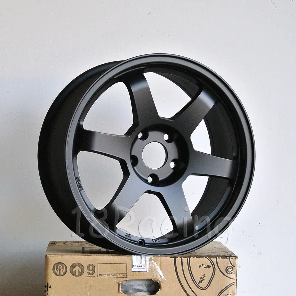 Rota Wheels Grid 1780 5X114.3 44  73 Satin  Black 1