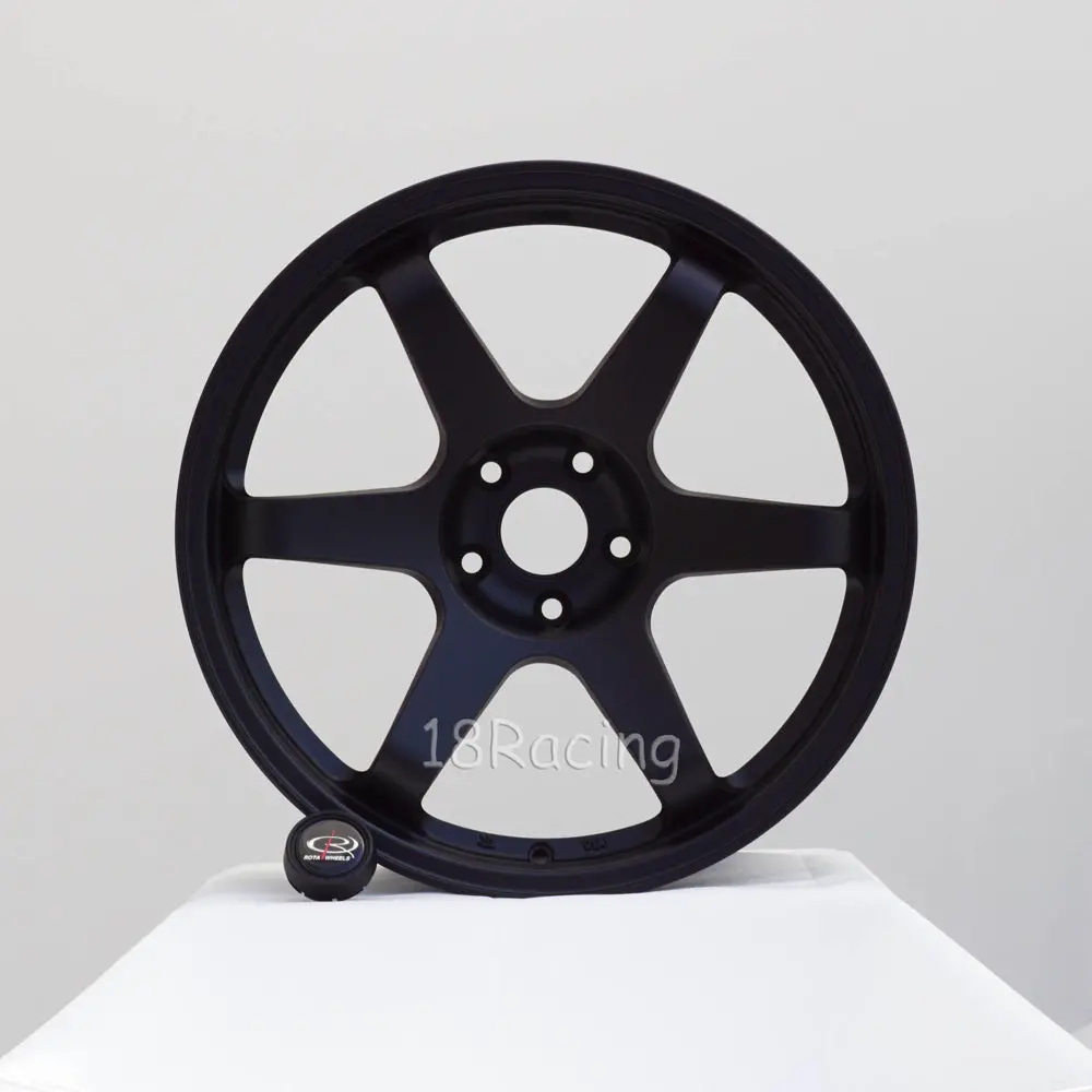 Rota Wheels Grid 1985 5X114.3  44  73 Satin Black 1