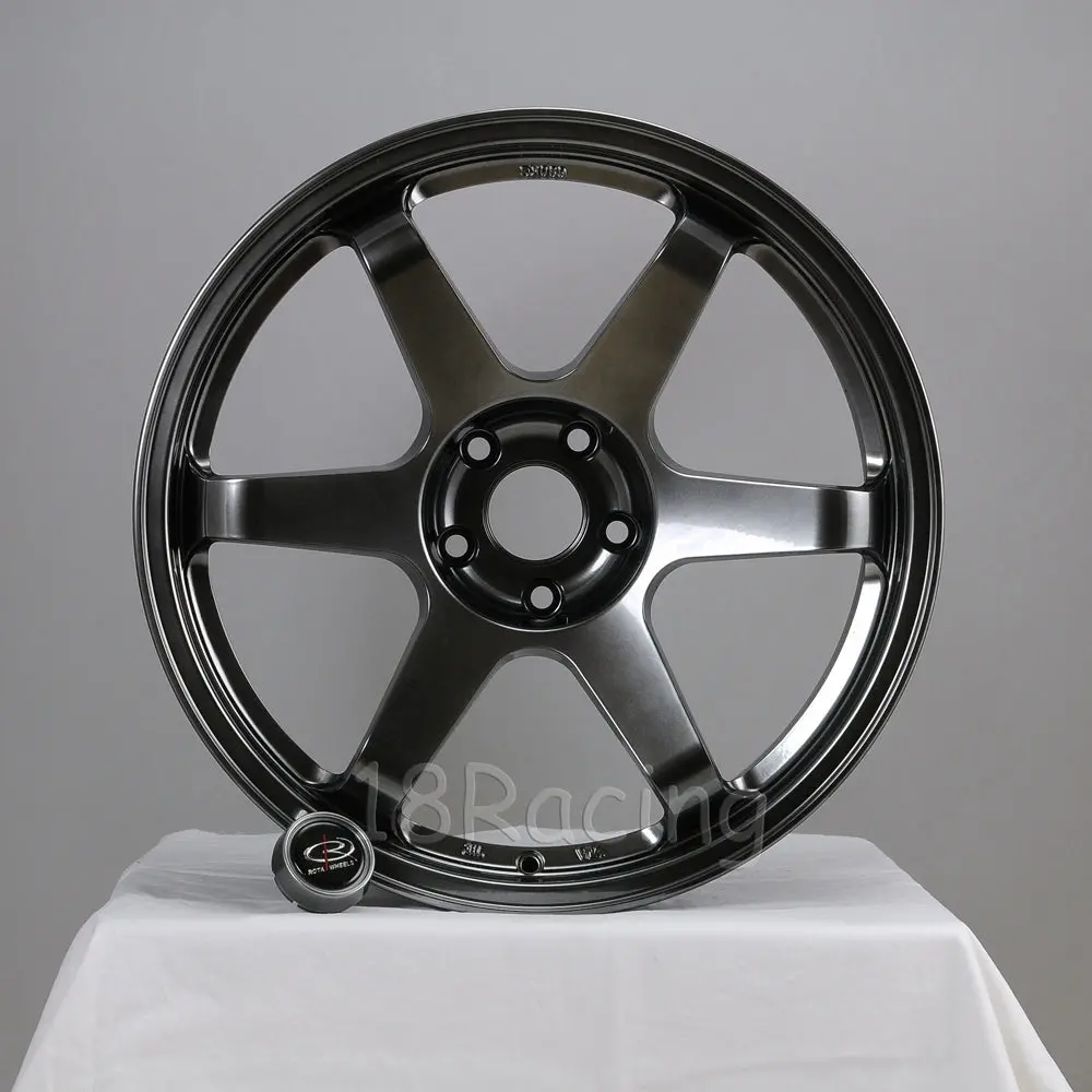 Rota Wheels Grid 19X10.5 5X114.3 15 73 Hyper Black 1