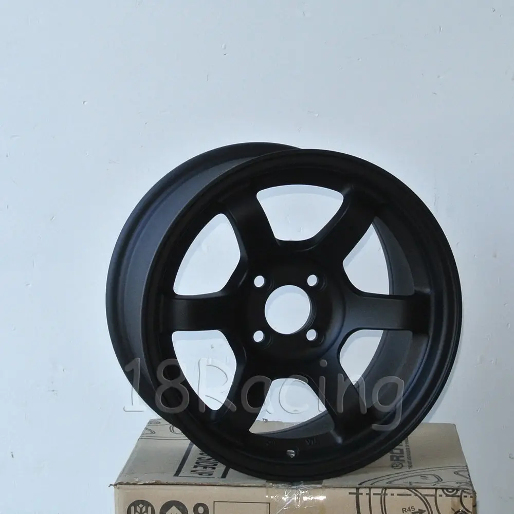 Rota Wheels Grid Concave 1590 4X114.3 36 73 Flat Black 15 Lbs 1