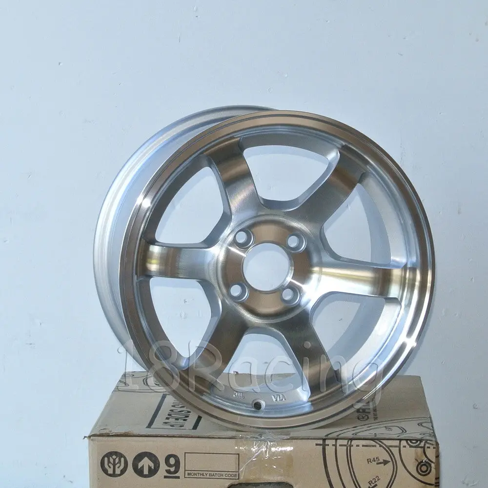Rota Wheels Grid Concave 1580 4X100 20 67.1 Full Polish Silver 2
