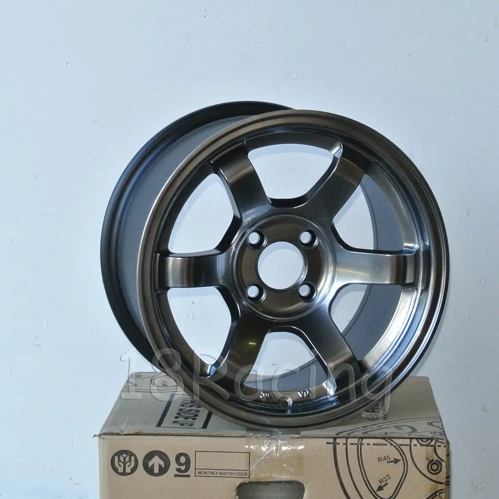 Rota Wheels Grid Concave 1590 4X100 36 67.1 Hyperblack 15 Lbs 2