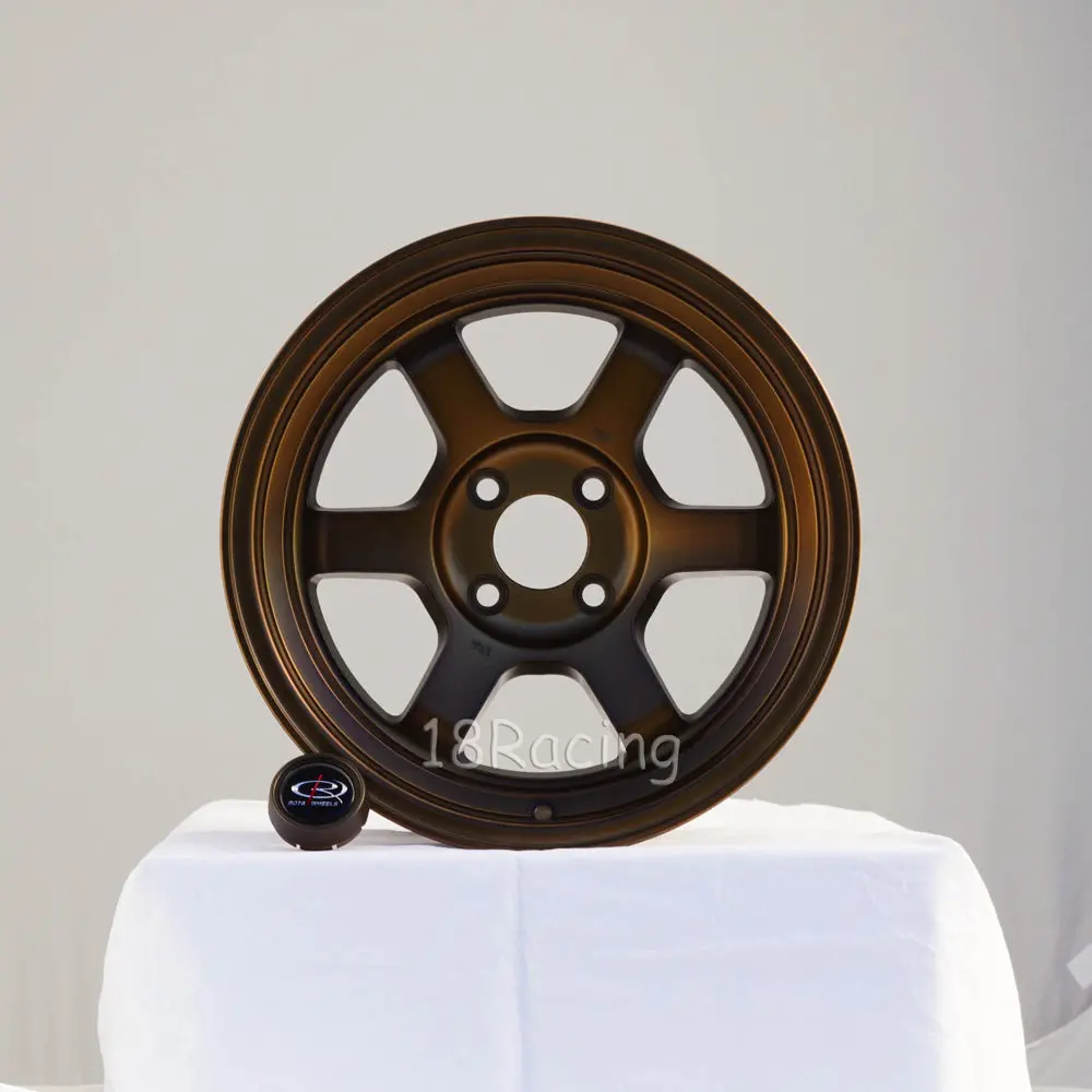 Rota Wheels Grid V 1580 4X114.3 0 73 Full Royal Sport Bronze 1