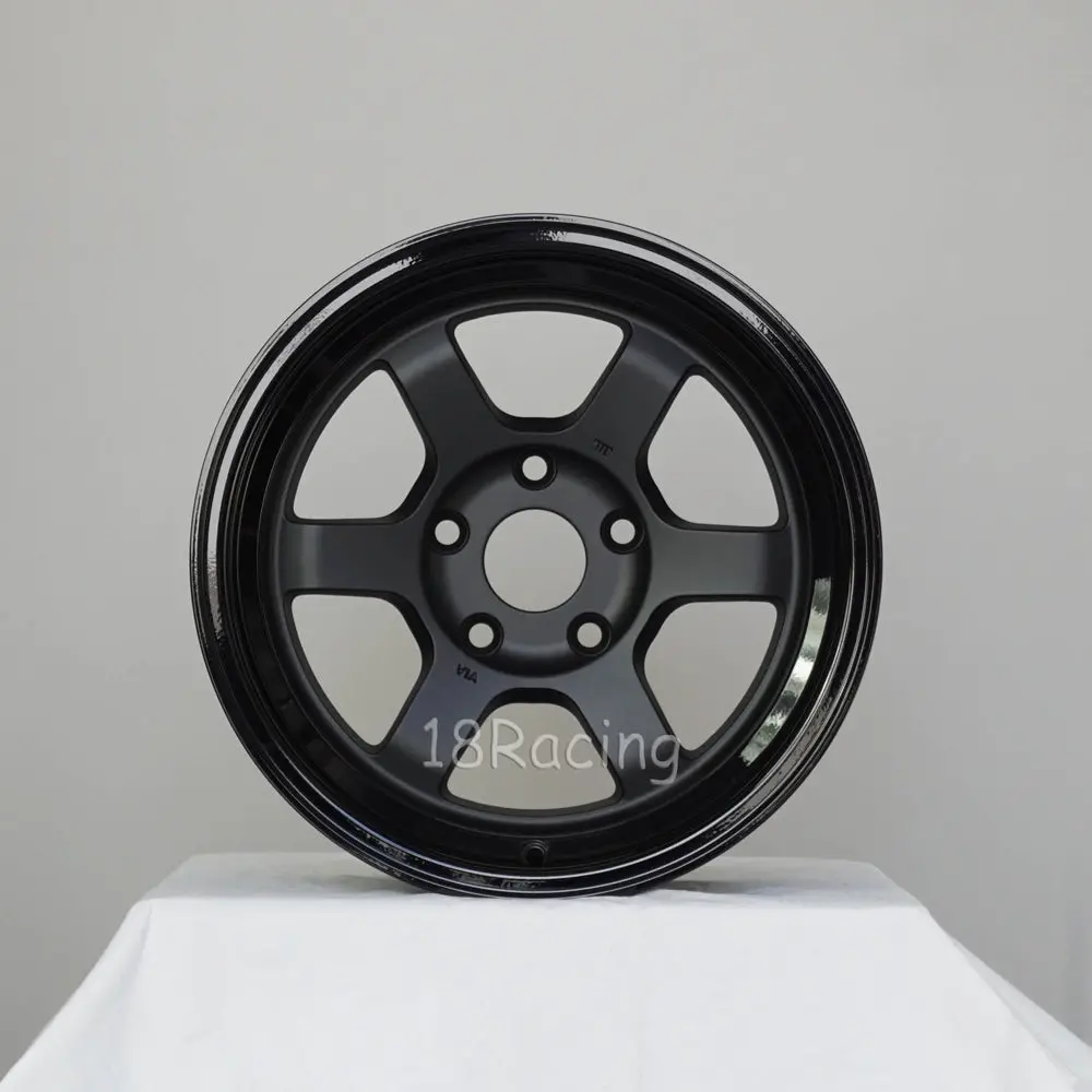 Rota Wheels Grid V 1580 5X114.3 0 73 Satin Black / Black Lip 1