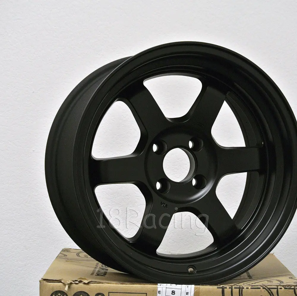 Rota Wheels Grid V 1680 4X100 20 67.1 Flat Black 2