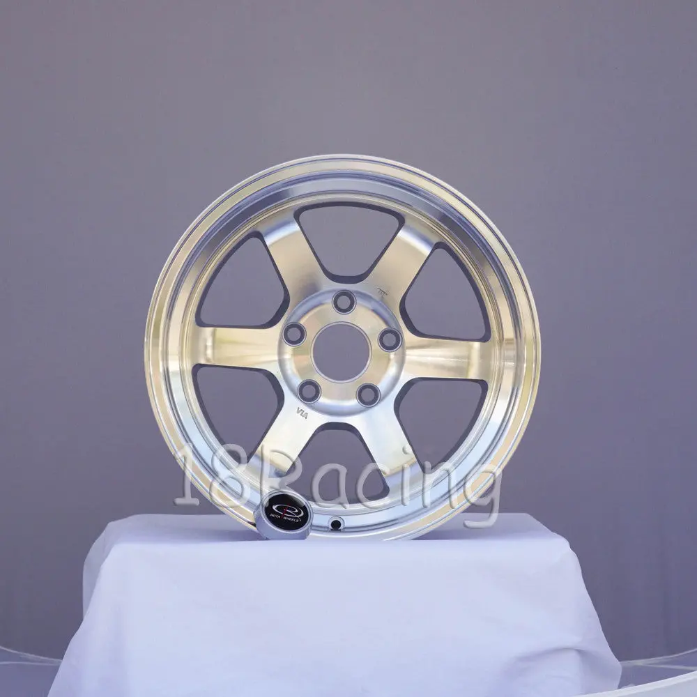 Rota Wheels Grid V 1680 5X114.3 20 73 Full Polish Silver 1
