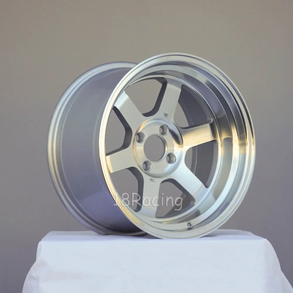 Rota Wheels Grid V 1690 4X114.3 -15 73 Full Polish Silver 1