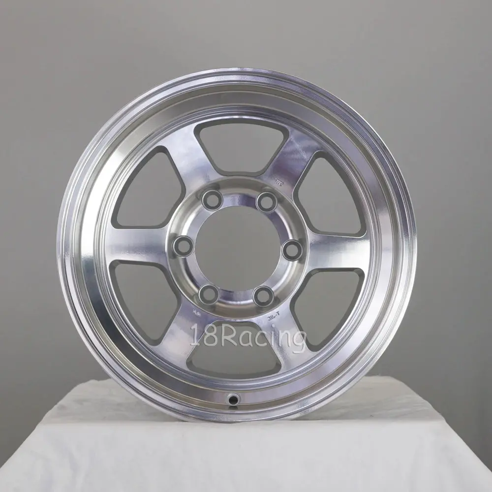 Rota Wheels Grid Type X 1680 6X139.7 0  110 Full Polish Silver  No Caps 1