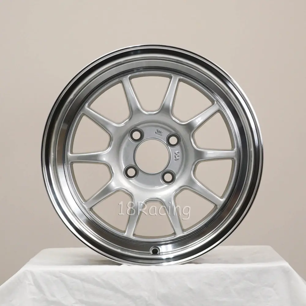 Rota Wheels Gt3 1670 4X100 40 67.1 Silver With Polish Lip 1