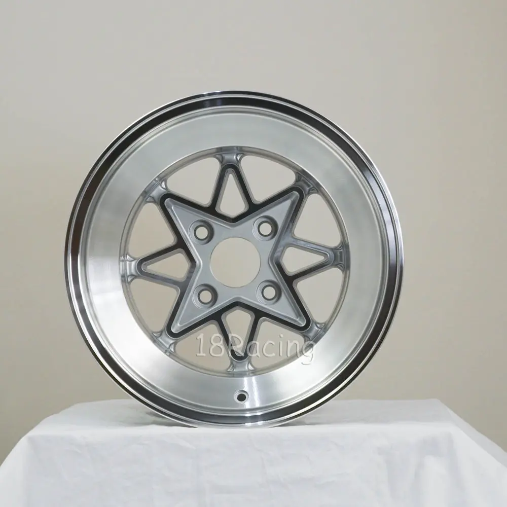 Rota Wheels Hachiju 1590 4X114.3 0 73 Full Polish Silver 1