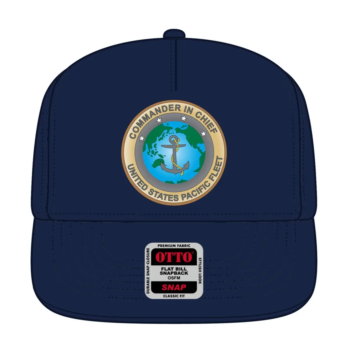 Baseball Cap - Commander In Chief - Us Pacific Fleet - Film To Garment (Ftg) 1