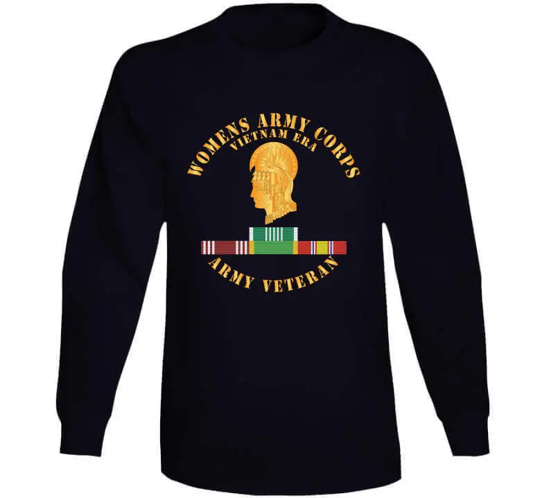 Vintage Vietnam War-Era T-Shirt Honoring the Women's Army Corps (WAC) with NDSM Insignia - Image 13