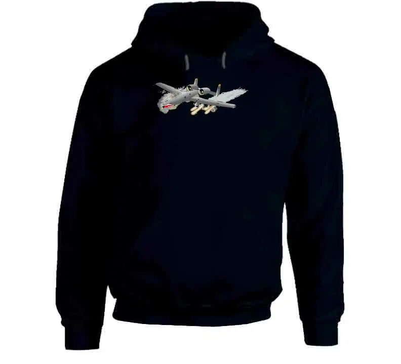 USAF A-10 Thunderbolt II Attack Jet T-Shirt, Crewneck Sweatshirt, Hoodie & Long Sleeve Apparel - Image 10