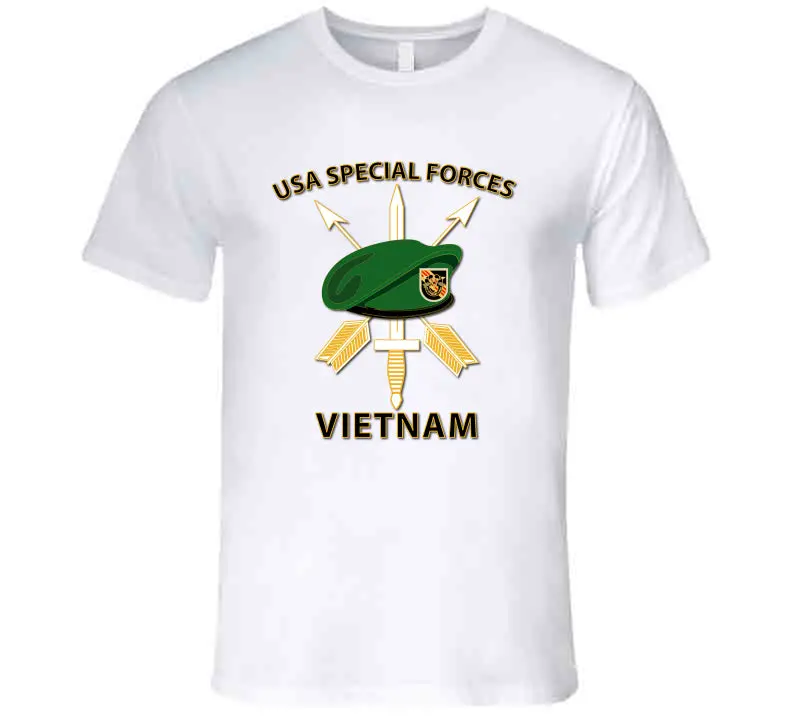 Sof - Flash - 5Th Special Forces Group - Vietnam - T-Shirts - Premium 1
