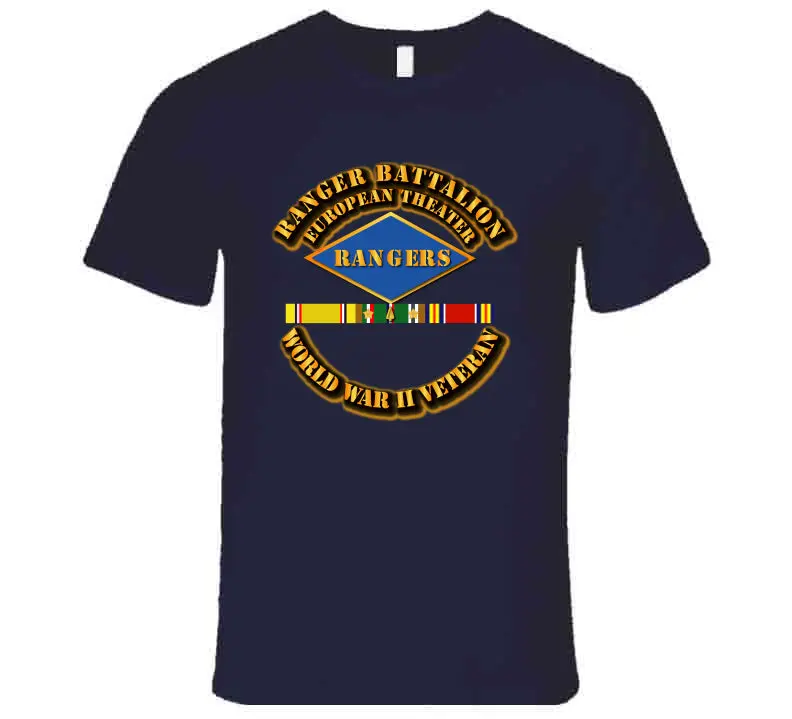 Sof - Ranger Bn - Europe - Wwii - T-Shirts - Premium 4