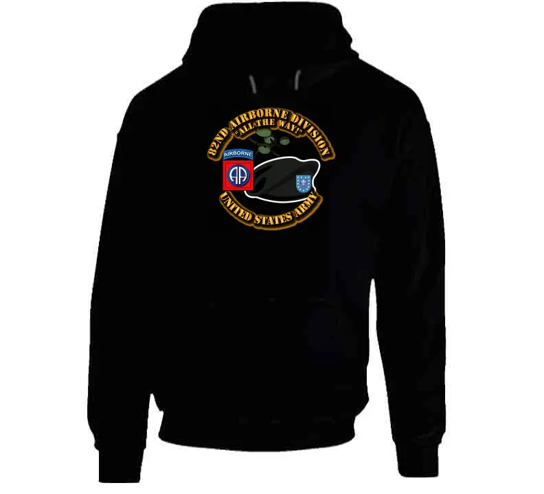 82Nd Airborne Div - Beret - Mass Tac - Hoodie 1