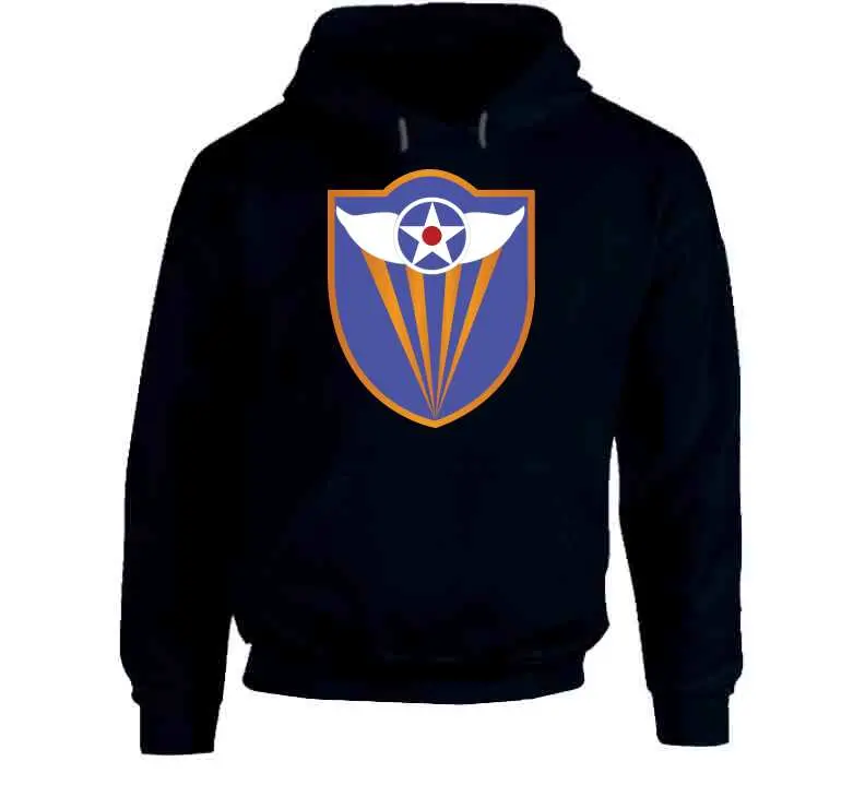 AAC SSI 4th Air Force vintage-style crewneck T-shirt — heavyweight 300gsm cotton, also available as sweatshirt, hoodie, or long-sleeve tee - Image 10