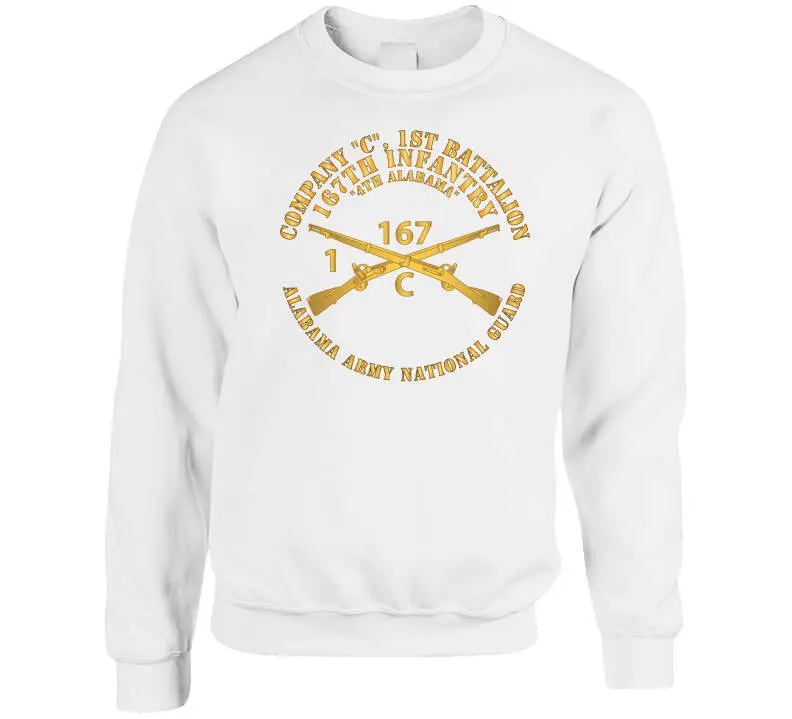 Military Veteran T-Shirt Honoring Company C, 1st Battalion, 167th Infantry Regiment, 4th Alabama ALARNG - Image 8