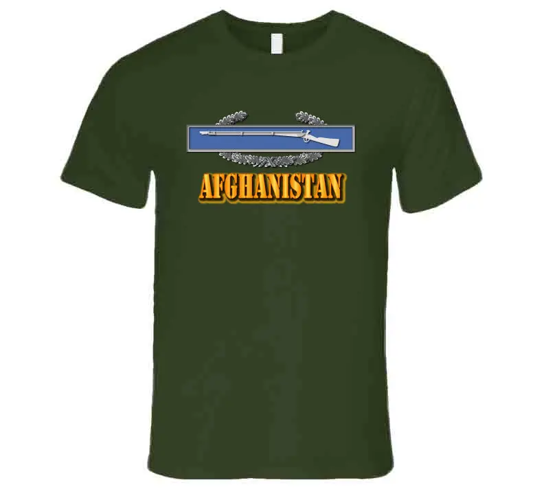 Premium Army CIB Afghanistan T-Shirt - Image 3