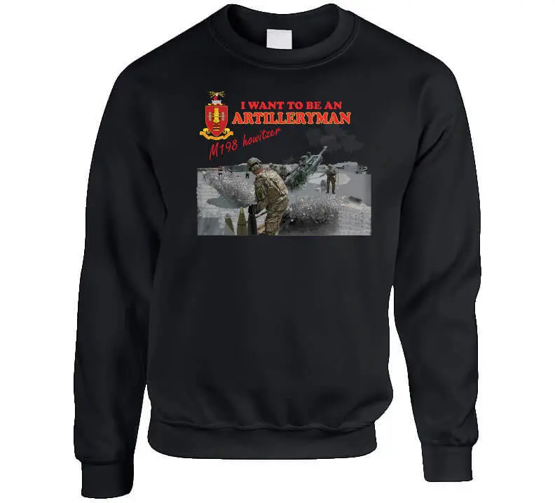 M198 Howitzer Artillery T-Shirt – Vintage Military Design Sweatshirt, Hoodie, Long Sleeve & Mug - Image 6