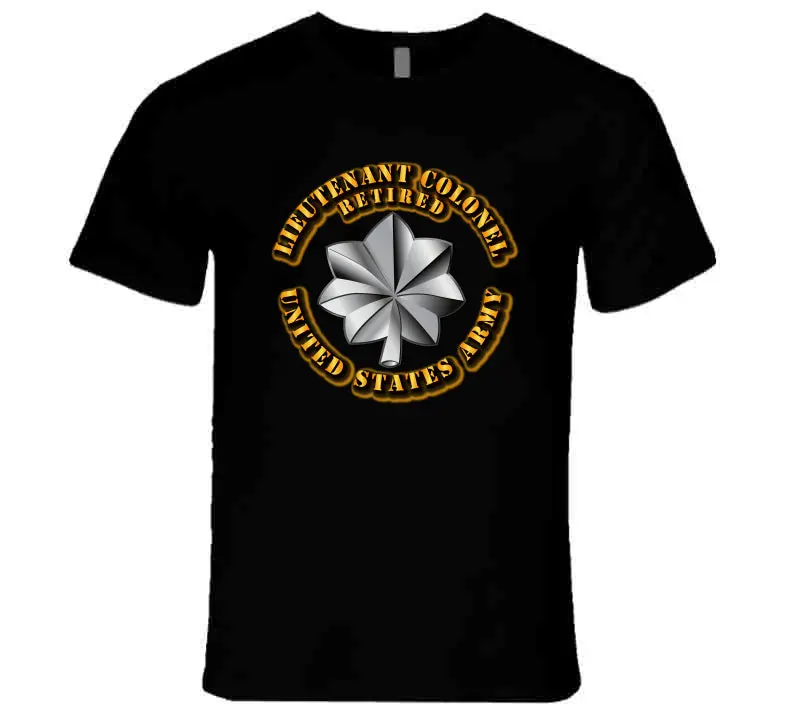 United States Air Force - Lieutenant Colonel - Retired With Txt - T-Shirts - Premium 1