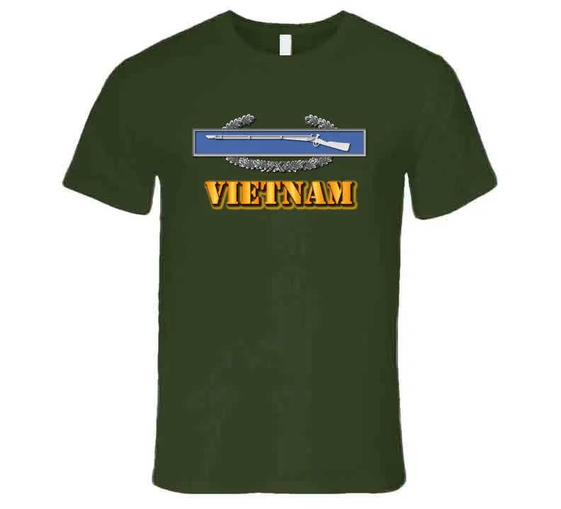 Premium Vietnam War CIB Army T-Shirt - Image 3