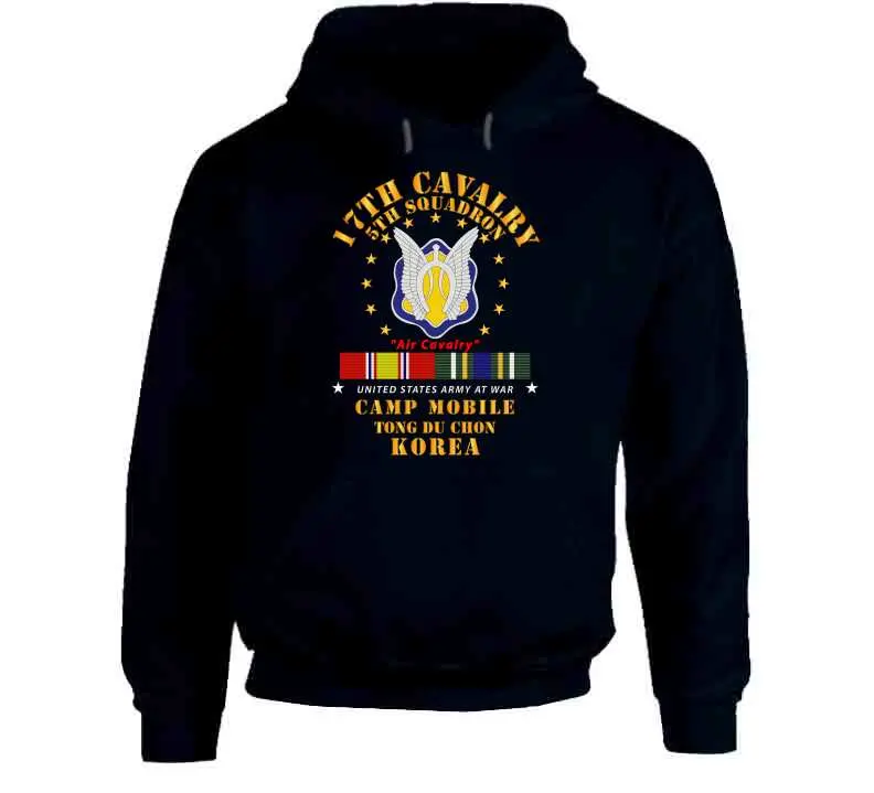 Vintage Military T-Shirt Honoring the 5th Squadron, 17th Cavalry Regiment – Air Cavalry Unit Deployed to Camp Mobile, Korea - Image 10