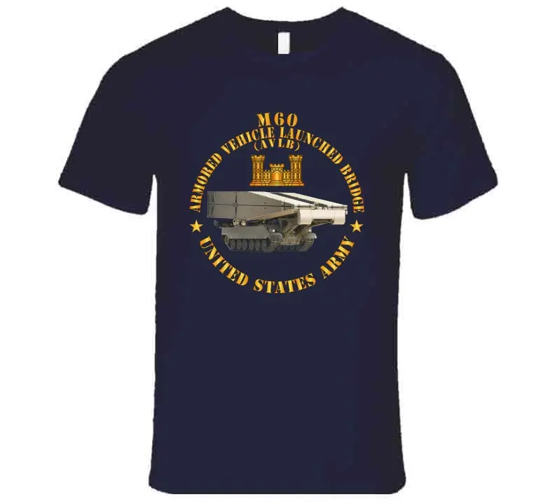 M60 Armored Vehicle-Launched Bridge (AVLB) X-300 Tactical T-Shirt - Image 19