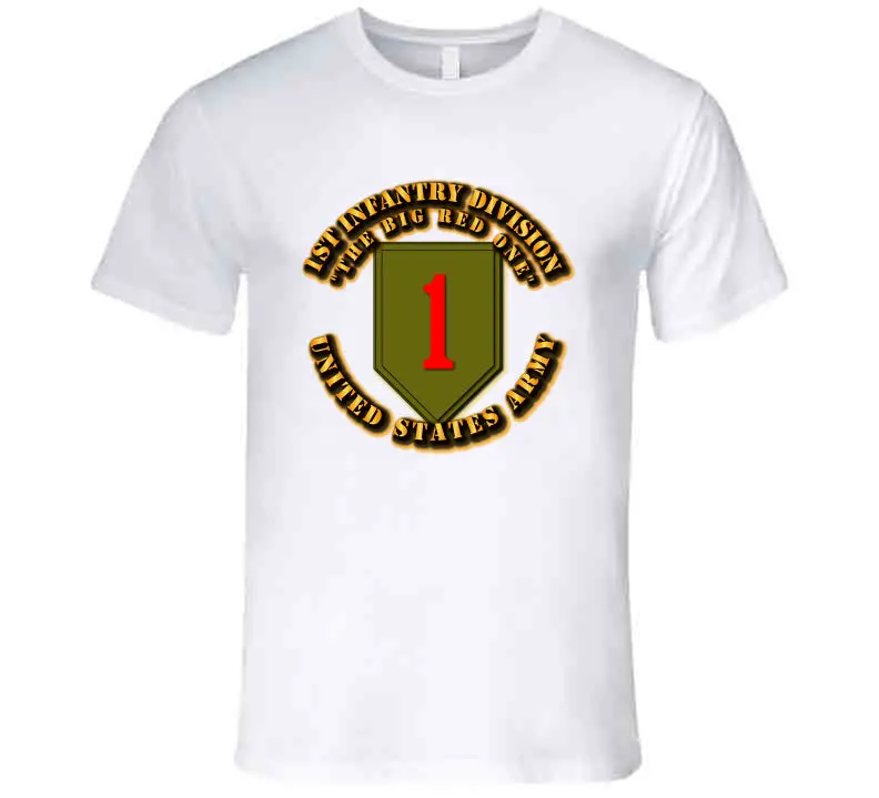 Army - 1St Infantry Division - Big Red 1 - T-Shirts - Premium 1