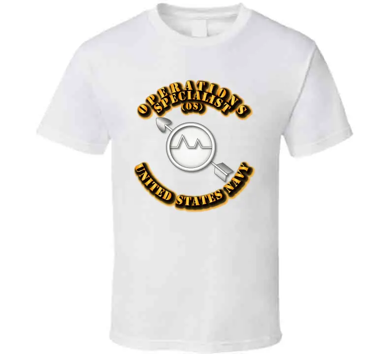 Navy - Rate - Operations Specialist T Shirt 2