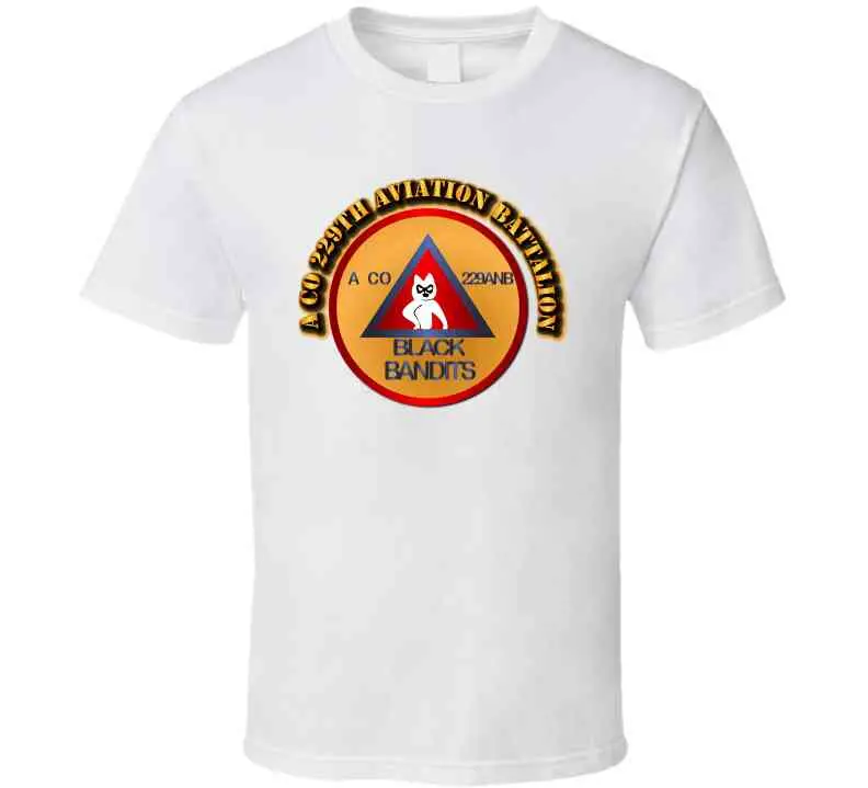 A Co 229Th Aviation Battalion With Text - T-Shirts - Classic 1