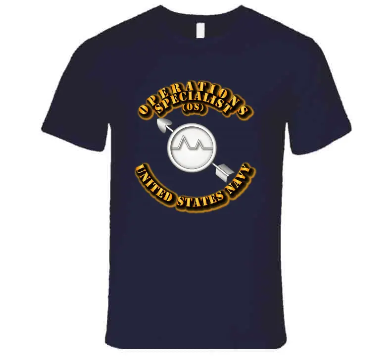 Navy Operations Specialist Rate T-Shirt - Image 9