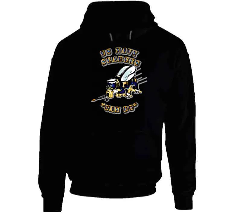 Us Navy Seabees "Can Do" - Hoodie 1