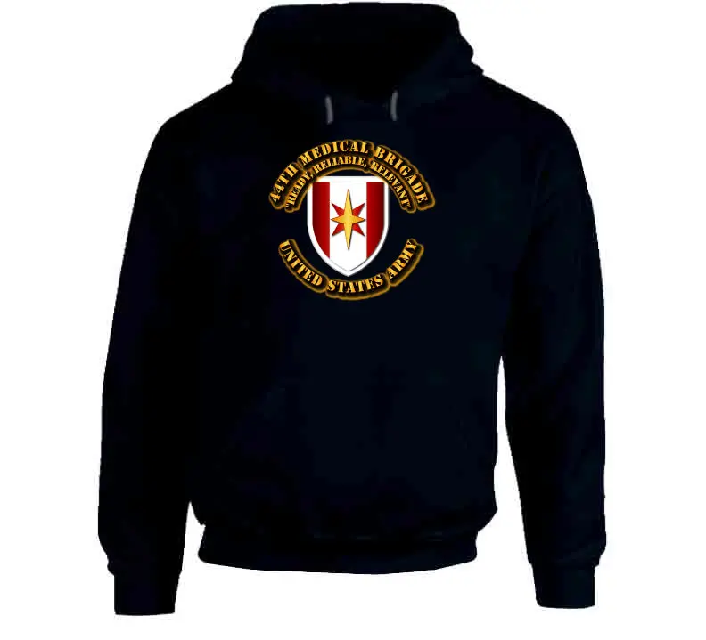 Ssi - 44Th Medical Brigade W Motto Blk - T-Shirts - Premium 12