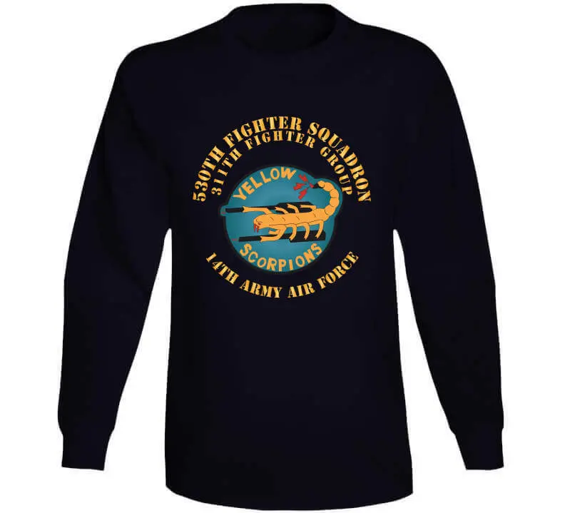 Vintage AAC 530th Fighter Squadron Tee – Honoring the 311th Fighter Group and 14th Army Air Force - Image 12