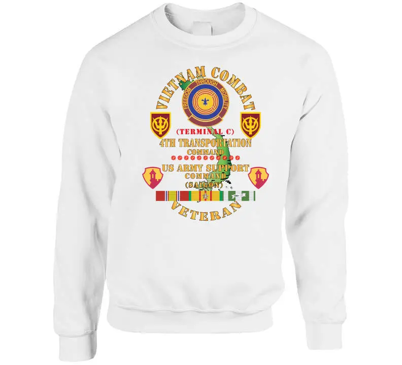 Commemorative T-Shirt for U.S. Army Vietnam Veterans Who Served with the 4th Transportation Command and U.S. Army Support Command in Saigon - Image 8