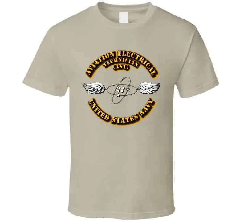 Navy - Rate - Aviations Electrical Technician T Shirt 5