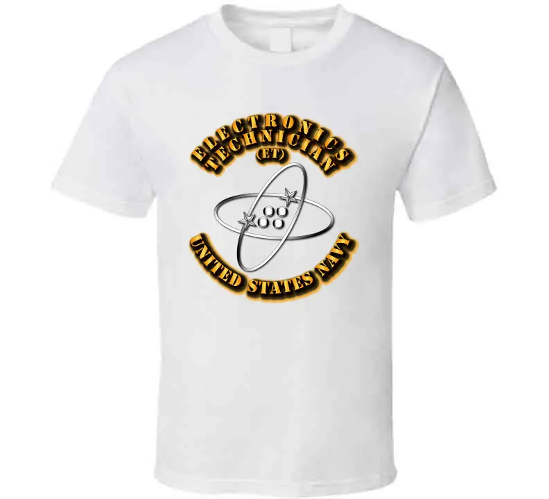 Navy - Rate - Electronics Technician T Shirt 2