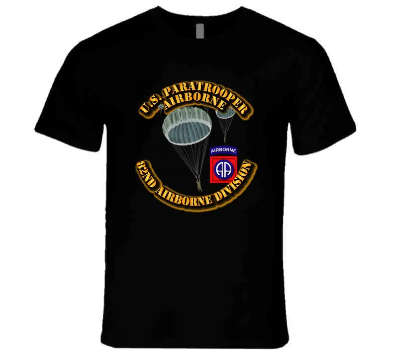 Us Paratrooper - 82Nd - T-Shirts - Premium 1