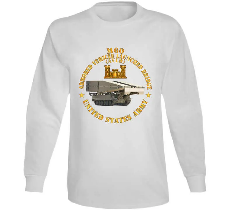 M60 Armored Vehicle-Launched Bridge (AVLB) X-300 Tactical T-Shirt - Image 14