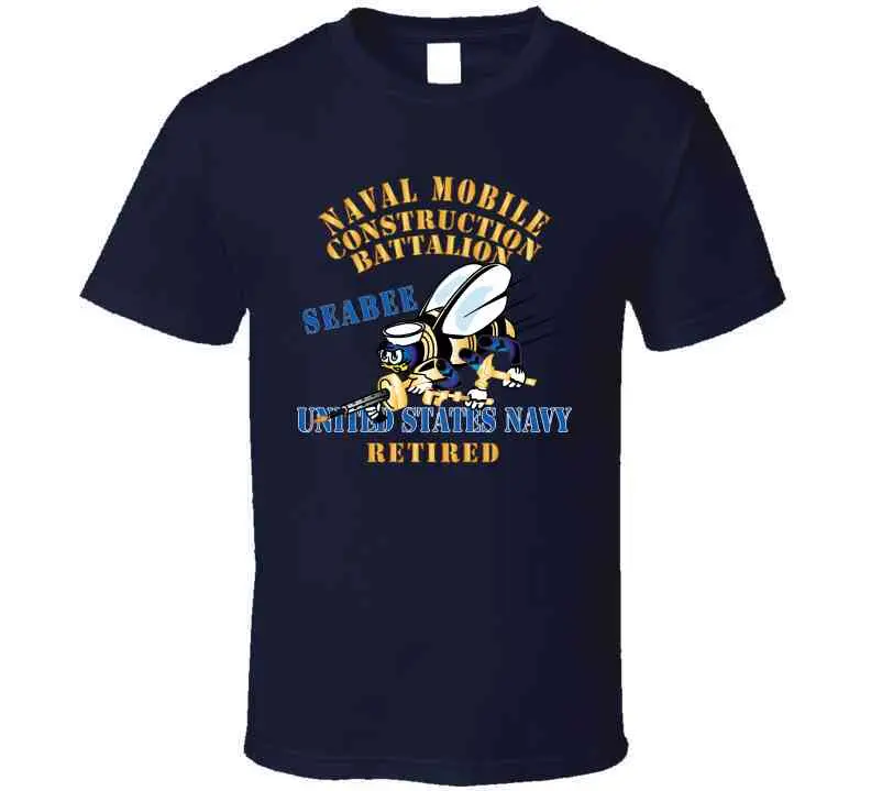 Navy - Seabee - Retired X 300 Classic T Shirt, Crewneck Sweatshirt, Hoodie, Long Sleeve 13