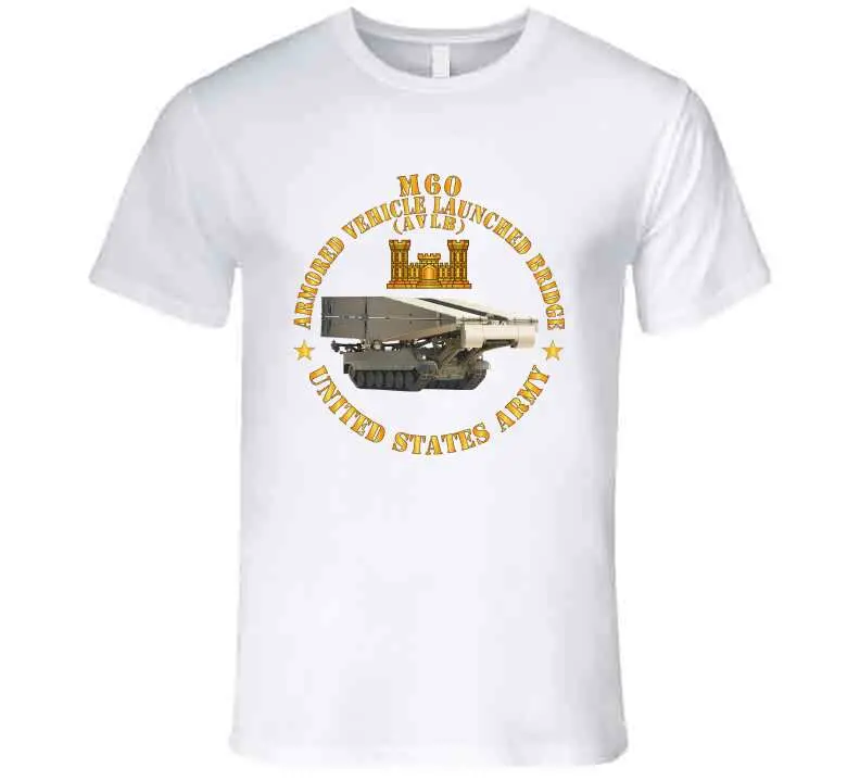 M60 Armored Vehicle-Launched Bridge (AVLB) X-300 Tactical T-Shirt - Image 20