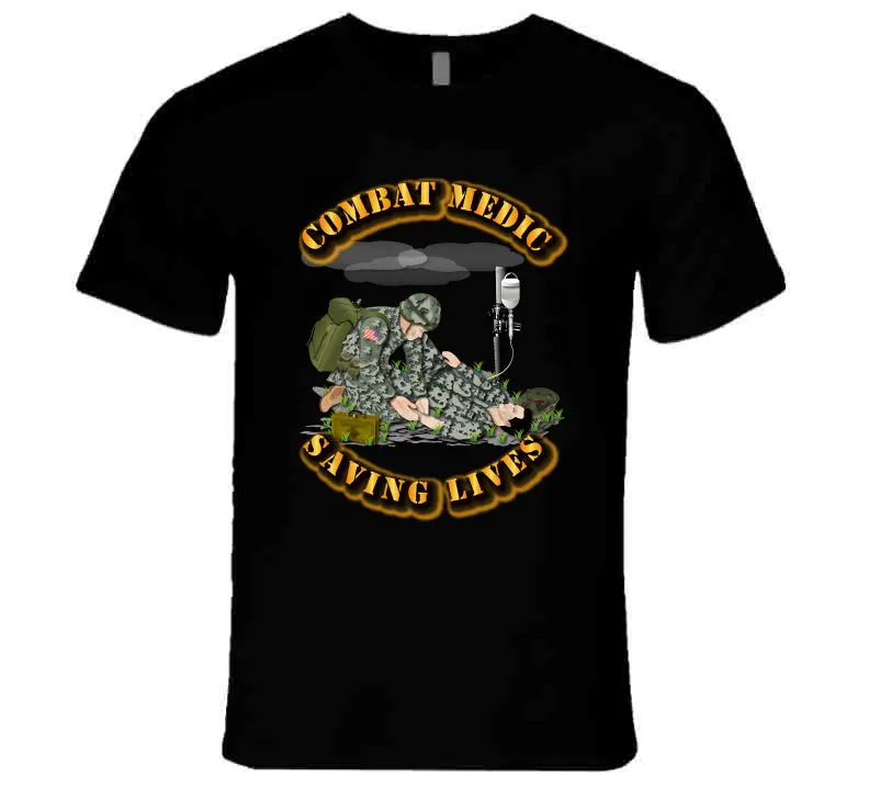 Combat Medic - Saving Lives - T-Shirts - Premium 1