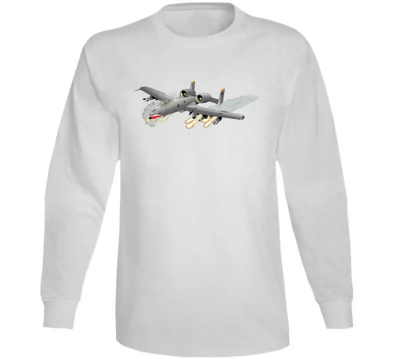 USAF A-10 Thunderbolt II Attack Jet T-Shirt, Crewneck Sweatshirt, Hoodie & Long Sleeve Apparel - Image 14