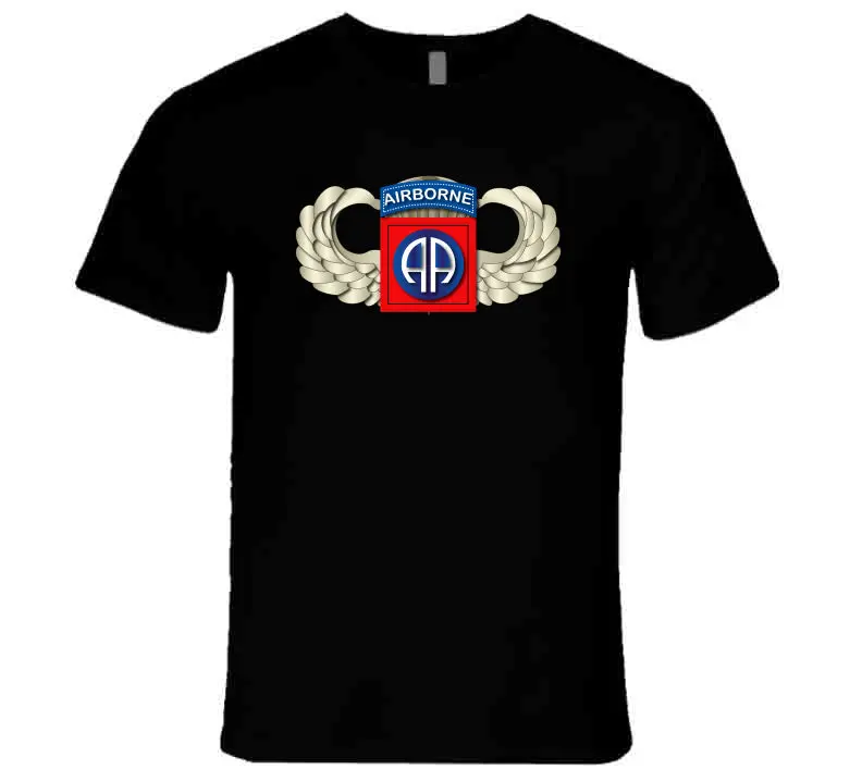 82Nd Airborne Division - Ssi - Wings - T-Shirts - Premium 1