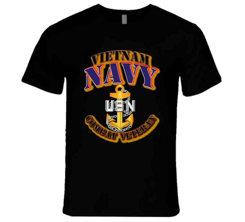 Navy - Cpo - Vietnam - Combat Vet - T-Shirts - Premium 1