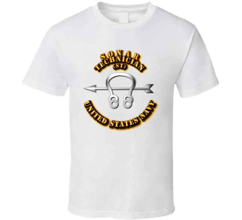 Navy - Rate - Sonar Technician T Shirt 2